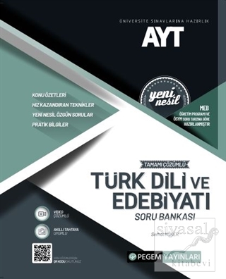 AYT Tamamı Çözümlü Edebiyat Soru Bankası