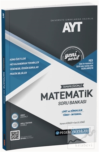 2022 AYT Tamamı Çözümlü Matematik Soru Bankası