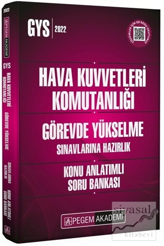 2022 GYS Hava Kuvvetleri Komutanlığı Görevde Yükselme Sınavlarına Hazırlık Konu Anlatımlı Soru Bankası