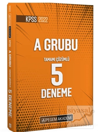 KPSS A Grubu Tamamı Çözümlü 5 Deneme