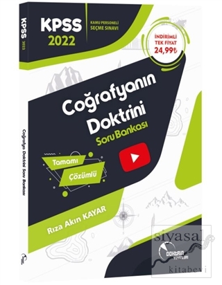 2022 KPSS Coğrafyanın Doktrini Tamamı Çözümlü Soru Bankası