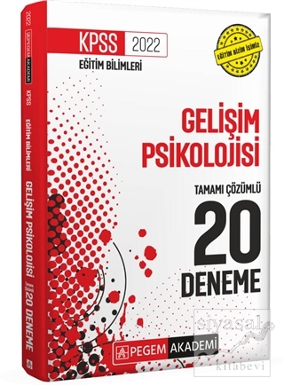 KPSS Eğitim Bilimleri Gelişim Psikolojisi 20 Deneme