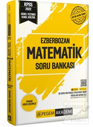 KPSS Genel Yetenek Genel Kültür Ezberbozan Matematik Soru Bankası