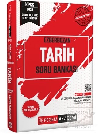 KPSS Genel Yetenek Genel Kültür Ezberbozan Tarih Soru Bankası