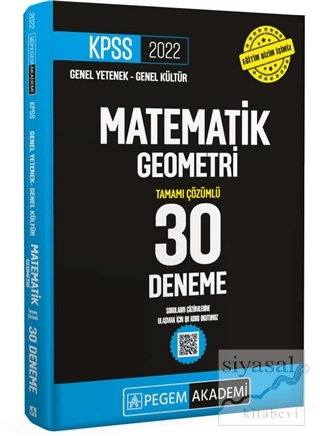 KPSS Genel Yetenek Genel Kültür Matematik - Geometri 30 Deneme