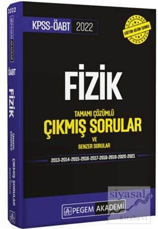 KPSS ÖABT Fizik Tamamı Çözümlü Çıkmış Sorular ve Benzer Sorular