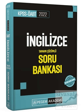 KPSS ÖABT İngilizce Tamamı Çözümlü Soru Bankası