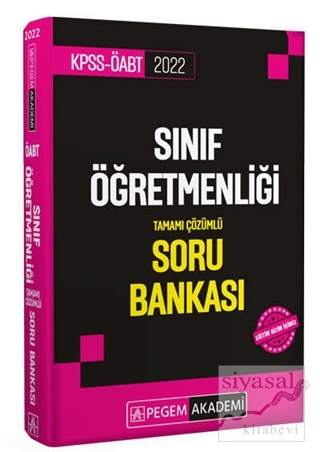 KPSS ÖABT Sınıf Öğretmenliği Tamamı Çözümlü Soru Bankası