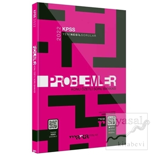2022 KPSS Problemler Konu Özetli Yeni Nesil Soru Bankası Tamamı Video Çözümlü