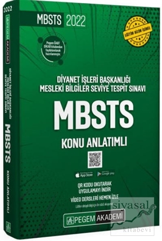 MBSTS Diyanet İşleri Başkanlığı Mesleki Bilgiler Seviye Tespit Sınavı MBSTS Konu Anlatımlı
