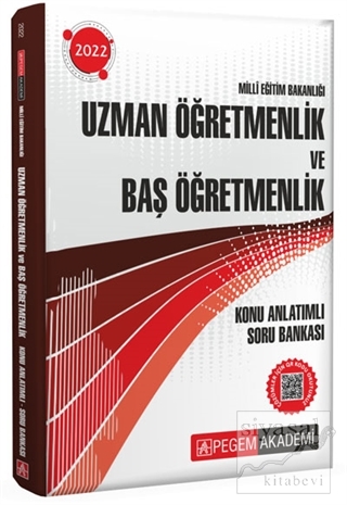 Milli Eğitim Bakanlığı Uzman Öğretmenlik ve Baş Öğretmenlik Sınavı Hazırlık Konu Anlatımlı Soru Bankası