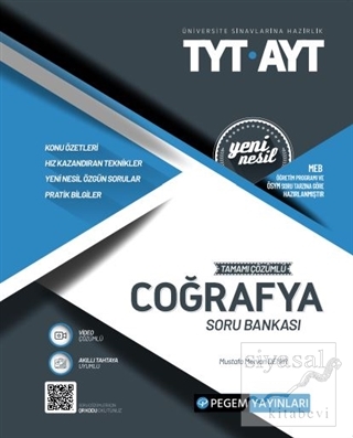2022 TYT-AYT Tamamı Çözümlü Coğrafya Soru Bankası