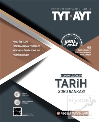 TYT-AYT Tamamı Çözümlü Tarih Soru Bankası