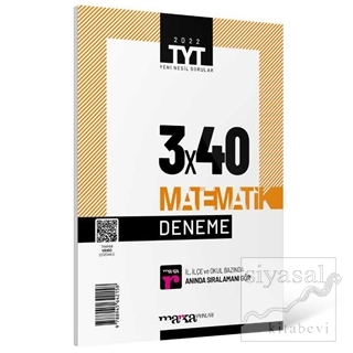 2022 TYT Matematik 3 Deneme Tamamı Video Çözümlü
