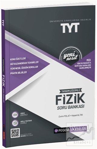 TYT Tamamı Çözümlü Fizik Soru Bankası