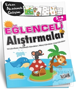 3-4 Yaş Eğlenceli Alıştırmalar