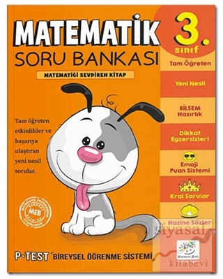 3. Sınıf Matematik Soru Bankası Matematiği Sevdiren Kitap Kolektif
