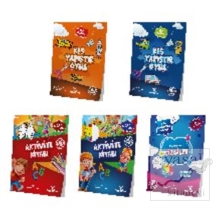 5-7 Yaş Okul Öncesi Aktivite Seti (5 Kitap)