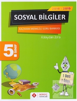 5. Sınıf Sosyal Bilgiler Kazanım Merkezli Soru Bankası