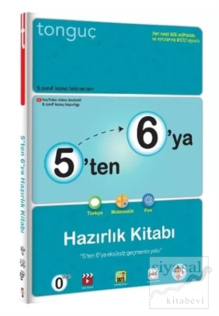 5'ten 6'ya Hazırlık Kitabı