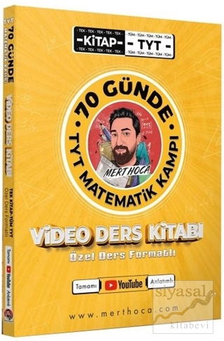 70 Günde TYT Matematik Kampı Video Ders Kitabı (Özel Ders Formatlı)