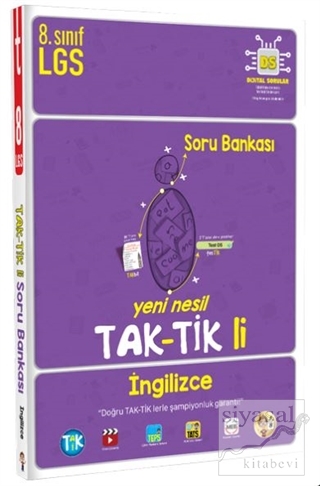 8. Sınıf İngilizce Taktikli Soru Bankası
