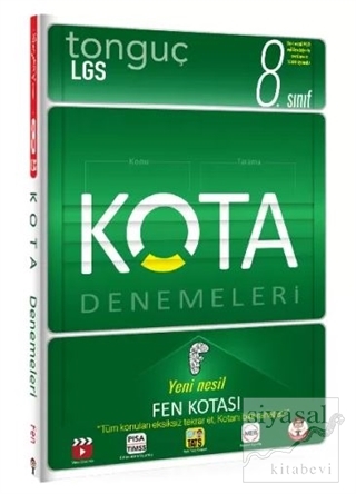 8. Sınıf KOTA Konu Taramaları Fen Bilimleri Kotası