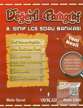 8. Sınıf LGS Değerli Paragraf Soru Bankası