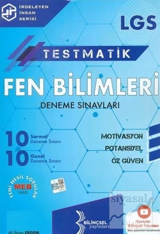 8. Sınıf LGS Testmatik Fen Bilimleri Deneme Sınavları