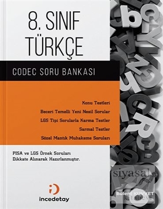 8. Sınıf LGS Türkçe Codec Soru Bankası Bülent Kuvvet