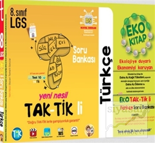8. Sınıf Türkçe Eko Taktikli Soru Bankası