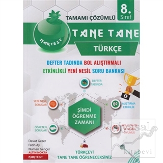 8. Sınıf Türkçe Soru Bankası Tamamı Çözümlü Kolektif