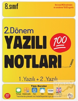 8. Sınıf Yazılı Notları 2. Dönem 1 ve 2. Yazılı Kolektif