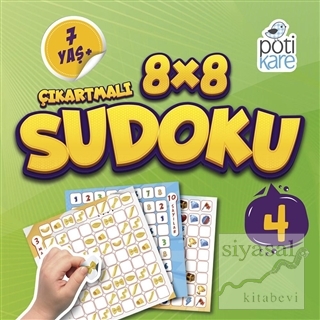 8x8 Çıkartmalı Sudoku (4) Eda Serdaroğlu Daş