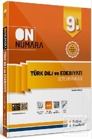 9. Sınıf On Numara Türk Dili ve Edebiyatı Soru Bankası Nurettin Özçeli