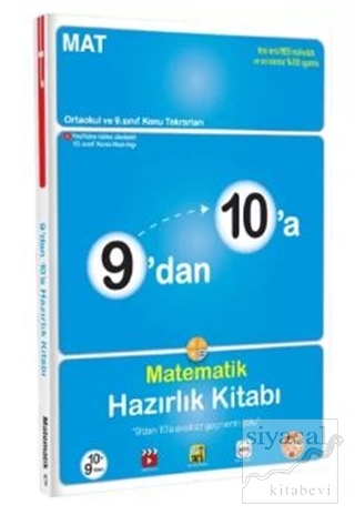 9'dan 10'a Matematik Hazırlık Kitabı Kolektif