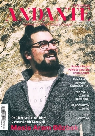 Andante Müzik Dergisi Yıl: 18 Sayı: 178 Ağustos 2021