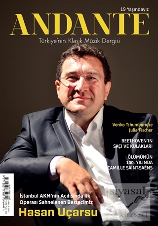 Andante Müzik Dergisi Yıl: 19 Sayı: 182 Aralık 2021
