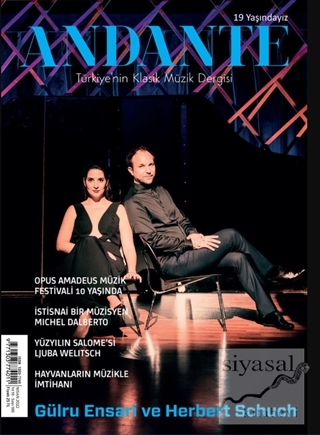 Andante Müzik Dergisi Yıl: 19 Sayı: 186 Nisan 2022 Kolektif