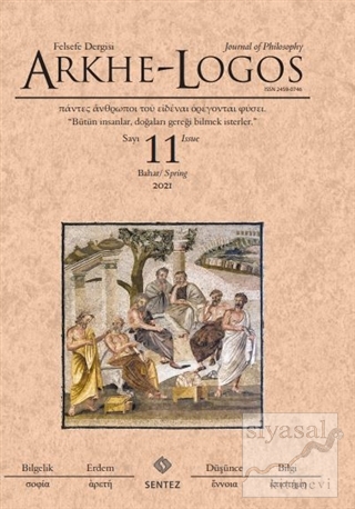 Arkhe - Logos Dergisi Sayı: 11 Bahar 2021 Kolektif