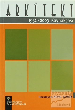 Arkitekt 1931 - 2003 Kaynakçası