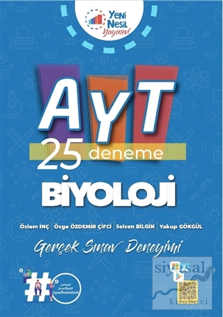 AYT Biyoloji 25 Deneme Sınavı