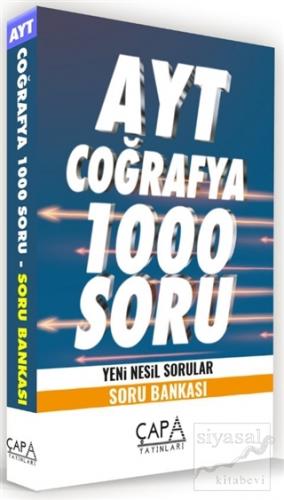 AYT Coğrafya 1000 Soru Yeni Nesil Sorular -  Soru Bankası