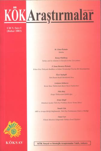 Kök Araştırmalar: Kök Sosyal ve Stratejik Araştırmalar Dergisi Kolekti