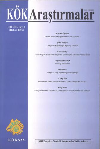Kök Araştırmalar: Kök Sosyal ve Stratejik Araştırmalar Dergisi