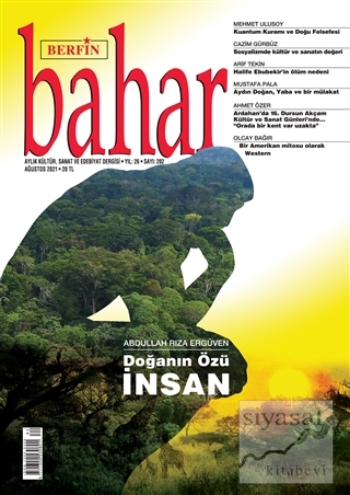 Berfin Bahar Aylık Kültür Sanat ve Edebiyat Dergisi Sayı: 282 Ağustos 