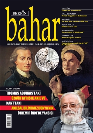 Berfin Bahar Aylık Kültür Sanat ve Edebiyat Dergisi Sayı: 287 Ocak 202