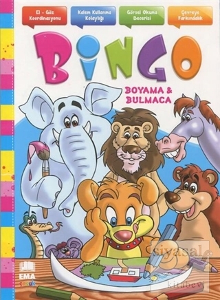 Bingo Boyama ve Bulmaca - Renkli Örnekli Kolektif