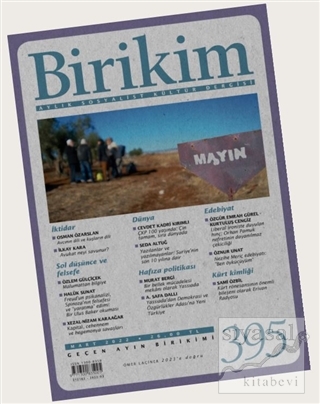 Birikim Aylık Edebiyat Kültür Dergisi Sayı: 395 Mart 2022 Kolektif