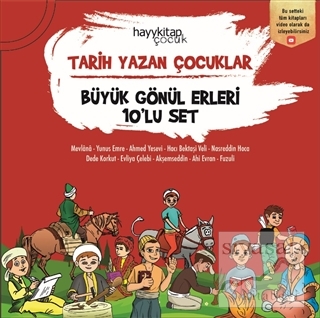 Büyük Gönül Erleri 10'lu Set - Tarih Yazan Çocuklar